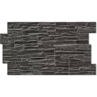 Klinker Teiki Svart Matt 31x56 cm