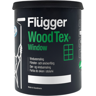 Vinduesmaling Svanemærket - Flügger Wood Tex Window 0,75 L