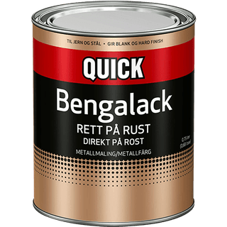 Quick - Maskinmaling direkte på Rust - Blank Farver