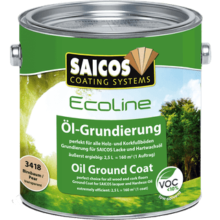 Saicos Ecoline Olie-Grunder - 3485Eco - Palisander - Transparent - 0,125 L
