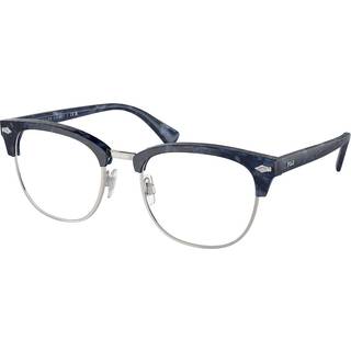 Polo Ralph Lauren Mand PH2277 6183 Optiske stel Acetat Blå Transparent Firkantet Normal