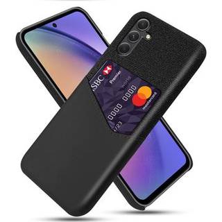 Samsung Galaxy A55 KSQ Cover med Kortholder - Sort