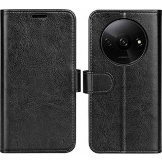 Xiaomi Redmi A3 Pung Cover med Magnetisk Lukning - Sort