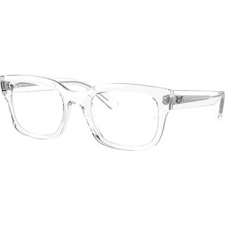 Ray - Ban Unisex RX7217 CHAD 8321 Optiske stel Acetat Transparent Transparent Firkantet Normal