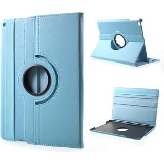 iPad (2017) Etui med 360 grader stand - Babyblå