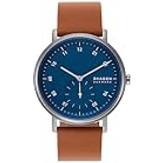 Skagen SKW6888 Kuppel Brown Leather Strap Watch - W06310