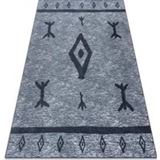 ANTIKA tæppe 119 tek, moderne aztec, vaskbart - grå 160x220 cm