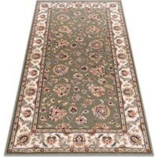 Tæppe NAIN Pynt, ramme 7338/51088 grøn / beige 200x300 cm