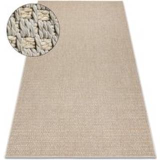 Tæppe ORIGI 3561 beige - fladvævet SISAL snor 136x190 cm