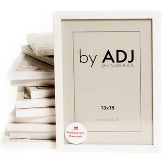 Hvid 11mm fyrretræ 9x12 Billedramme