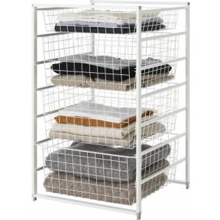 Classic by Elfa B45 mini kurvesystem med trådkurve, hvid, 740 mm