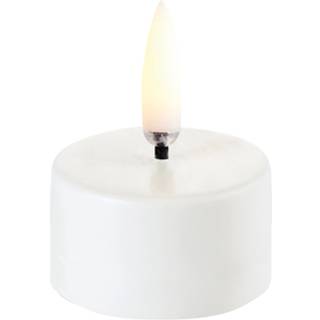 Uyuni Premium Fyrfadslys Led (Remote Ready) Nordic White 38 Mm - LED-lys Plast Hvid - UL-TE-NW40PR