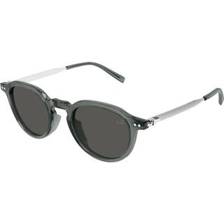 Dunhill DU0091S Asian Fit 004 48 Solbriller Mænd Grå - Transparent Grey - 48mm