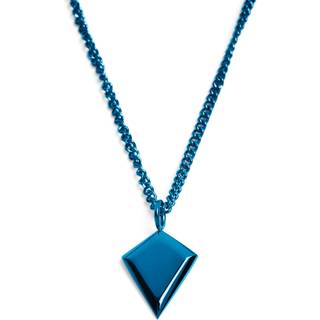 Iconic | Blå Rustfri Stål Pilespids Halskæde