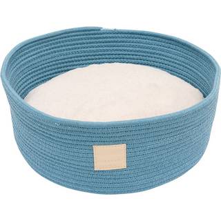 FuzzYard Life Rope Basket Bed French Blue