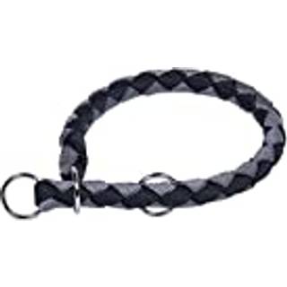 Halsbånd, kvæl Corda - L: 35-41 cm - W: 12 mm - Sort