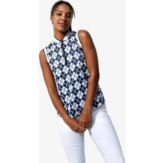 Daily Sports Abruzzo Sleeveless Argyle XS Polo trøje
