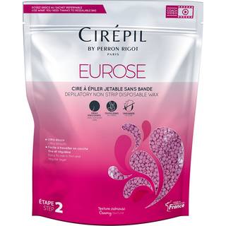 CIREPIL - EUROSE - 800G / 28.22 OZ WAX PERADS -taske - All -Purpose & Unscented - Ultra glat og cremet struktur - Perfekt til korte h?r
