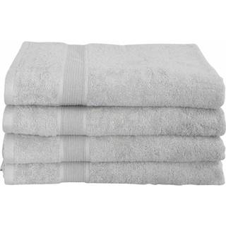 Bambus badehåndklæde - 70x140 cm - Lys Grå - Bambus/bomuld - Frotté håndklæde fra Excellent By Borg