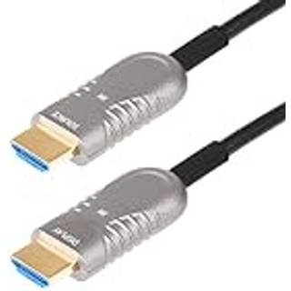 STARTECH 50ft 15.2m HDMI 2.1 Hybrid Active Optical Cable AOC CMP Plenum 8K60Hz Ultra High Speed HDMI 2.1/2.0 Cable