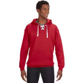 Voksen Sport Lace Hooded Sweatshirt - Black - XXS (D0102H78UY6)