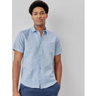 Oliver Sweeney Eakring Short Sleeve Shirt Blue