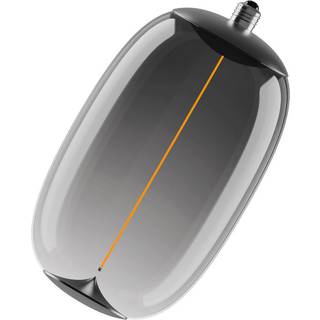 OSRAM Vintage LED ellipse oval filament E27 røgfarvet lyskilde