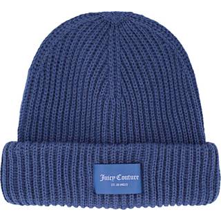 Malin Chunky Knit Beanie Grey Blue (One Size)