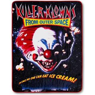 Killer Klowns fra det ydre rum originale plakat Raschel kast t?ppe