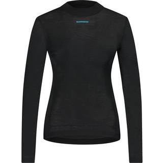 Shimano Undertrøje Dame Vertex Prima L.s Baselayer Sort
