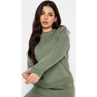 PixieGirl Petite PixieGirl Petite Sage Green Crew Neck Sweatshirt
