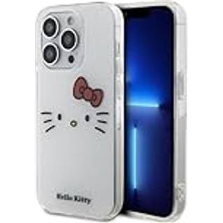 iPhone 15 Pro - Hello Kitty TPU Back Cover - Kitty Face - White