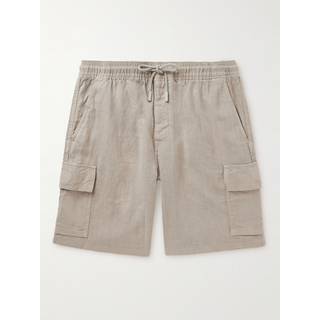 Vilebrequin - Straight-Leg Linen Drawstring Cargo Shorts - Men - Neutrals - XL