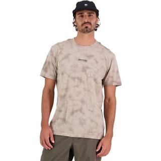 Mons Royale Icon T-Shirt Garment Dyed Merino undertøj Herrer størrelse L farve beige