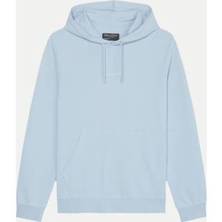 Marc O'Polo Herren Hoodie blau unifarben