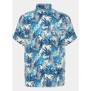 Blend Herre Kortærmet skjorte - Dress Blues - M