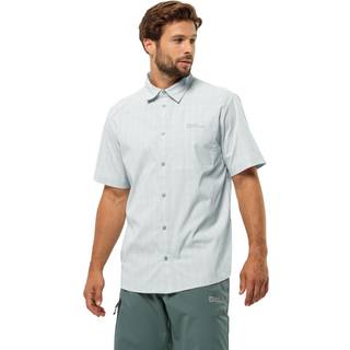 Jack Wolfskin Norbo S/S Shirt Skjorte Herrer størrelse XXL farve grå