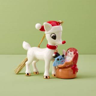 Lenox 895781 Rudolph Den r?de n?se rensdyr, der leverer leget?j Ornament jul