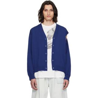Cardigan - Blue - M