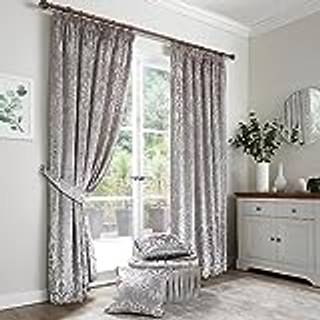Curtina Curtina Trinity Velvet Jacquard Stofgardiner Gardiner