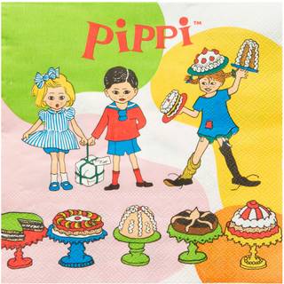 Pippi Langstrømpe servietter
