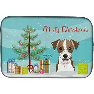 """" Caroline's Treasures BB1574DDM Dish Drying Mat 14 """" """" X 21 """" ""Juletræ"" ""