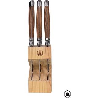 Laguiole Laguiole 6 Steak Knive i Blok