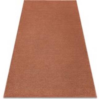 Tæppe SOFTY Enkelt, enfarvet terracotta 200x290 cm
