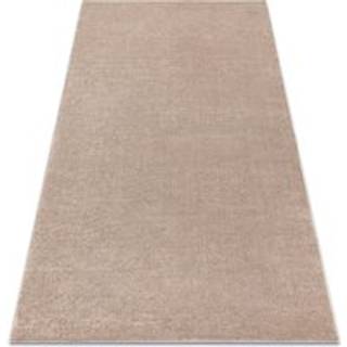 Tæppe SOFTY Enkelt, enfarvet beige 200x290 cm