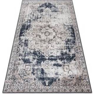 ANDRE 1090 tæppe skal vaskes Ornament, årgang skridsikker - beige 120x170 cm