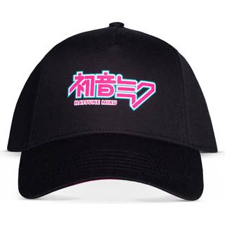 Hatsune Miku Curved Bill Cap Logo