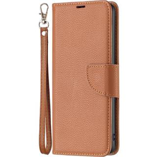 EIDERWOOD Xiaomi Redmi Note 13 Pro (4G) Litchi Læder Flip Cover m. Pung & Strop - Brun
