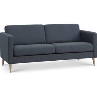 Ask sofa Navy blå 2,5 person