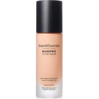 Bareminerals barepro 24 timer Wear Matte Liquid Foundation Mineral SPF 20 Fuld d?kning Matte Finish Breathable Makeup til Face Vegan (Fair 15 Coo